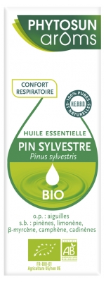 Phytosun Arôms Olejek Eteryczny z Sosny Zwyczajnej (Pinus Sylvestris) Organiczny 5 ml