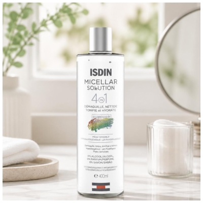 Isdin Roztwór Micelarny 4 w 1 400 ml