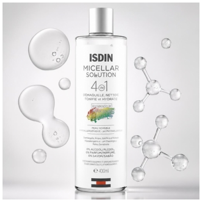 Isdin Roztwór Micelarny 4 w 1 400 ml