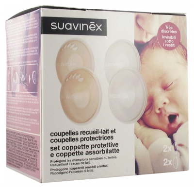 Suavinex Milchsammel- und Schutzbecher 6 Stück