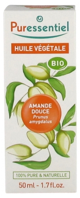 Puressentiel Olio Vegetale Biologico di Mandorle Dolci (Prunus Amygdalus) 50 ml