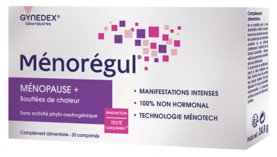 Gynedex Ménorégul Ménopause+ 30 Tablets