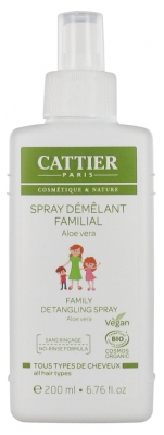 Cattier Spray Démêlant Familial Bio 200 ml