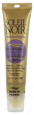 Soleil Noir Soin Vitaminé Cream SPF30 20 ml + Stick SPF30 2 g