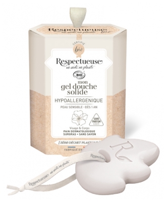Respectueuse My Hypoallergenic Solid Shower Gel Organic 75g