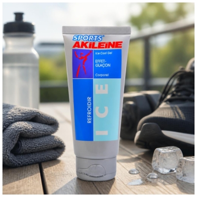 Akileïne Sports Eisgel Eiswürfel-Effekt 75 ml