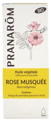 Pranarôm Huile Végétale Rose Musquée Bio 50 ml