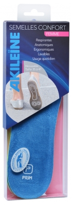 Akileïne Comfort Insoles Women 35-41 1 Pair