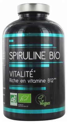 Nutrivie Spiruline Bio Vitalité 500 Comprimés