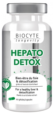 Biocyte Longevity Hepato Detox 60 Gélules