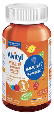 Alvityl Vitalité 10 Vitamines 60 Gommes