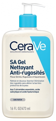 CeraVe SA Gel Nettoyant Anti-Rugosités 473 ml
