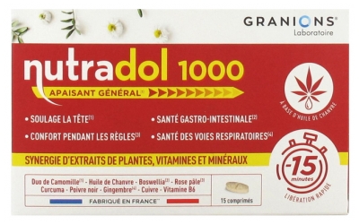 Granions Nutradol 1000 15 Comprimés