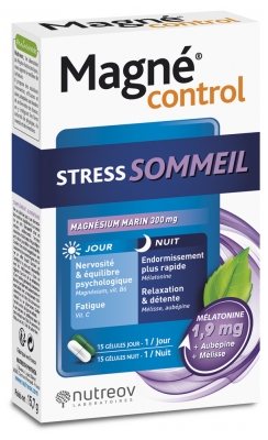 Nutreov Magné Control Stress & Sommeil 30 Gélules