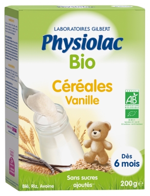 Physiolac Cereales Ecologicos Vainilla A Partir De 6 Meses 0 G
