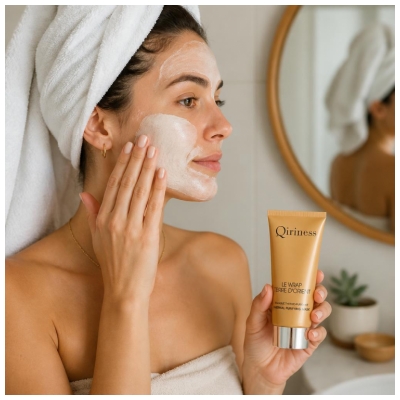 Qiriness Le Wrap Terre d'Orient Termo-Rensende Maske 50 ml