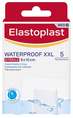 Elastoplast Pansement Waterproof XXL Stérile 5 Pansements
