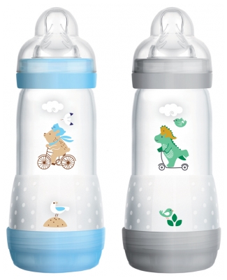 MAM Easy Start 2 Anti-Colic Baby Bottles 320ml 4 Months + Flow 3