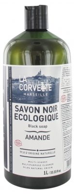 La Corvette Ecological Black Soap Almond 1L