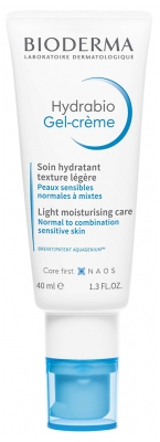 Bioderma Hydrabio Gel-Crème Soin Hydratant Texture Légère 40 ml