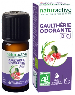 Naturactive Huile Essentielle Gaulthérie Odorante (Gaultheria fragrantissima Wall.) Bio 10 ml