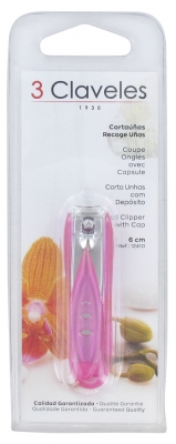 3 Claveles Coupe-Ongles avec Capsule