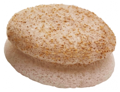 Lady Green Esponja Konjac Facial 2em1 Lascas de Noz