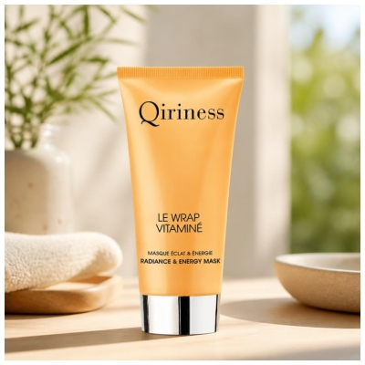 Qiriness The Vitamin Wrap Maska za sijaj in energijo 50 ml