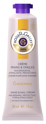 Roger & Gallet Gingembre Crème Mains et Ongles 30 ml