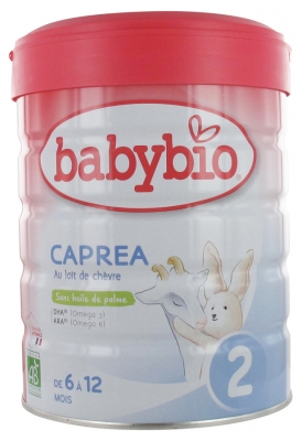 Babybio Caprea 2 with Goat Milk from 6 to 12 Months Organic 800g