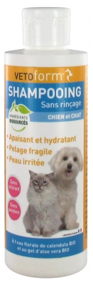 Vetoform Non Rinse Shampoo Dog and Cat 200ml