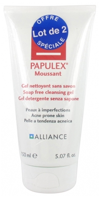 Alliance Papulex putojošais gēls, komplekts 2 x 150 ml