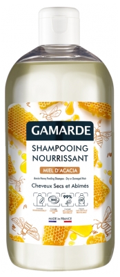 Gamarde Champú Nutritivo Miel de Acacia Cabello Seco y Dañado Bio 500 ml