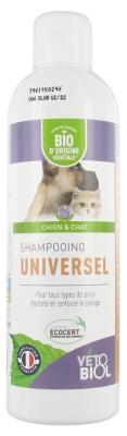 Vétobiol Universal Dog and Cat Shampoo Organic 240ml