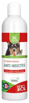 Vétobiol Shampoing Anti-Insectes Bio 240 ml