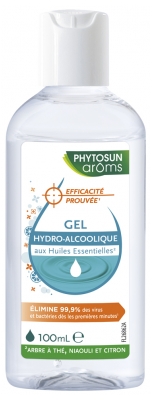 Phytosun Arôms Gel Hydro-Alcoolique aux Huiles Essentielles 100 ml