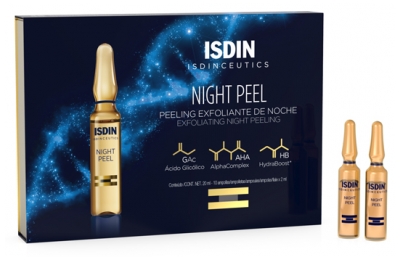Isdin Isdinceutics Peeling Exfoliant de Nuit 10 Ampoules