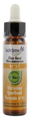 Ladrôme Fleurs De Bach Elixir Floral N°37 : Verveine Bio 10 ml