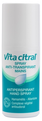 Vita Citral Antiperspirant Hand Spray 75ml