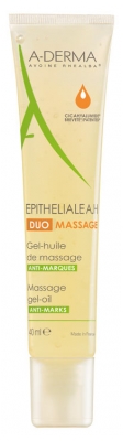 A-DERMA Epithéliale A.H Duo Massage Gel-Huile de Massage 40 ml