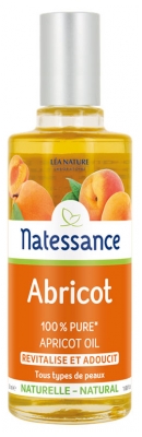 Natessance Huile d'Abricot Revitalise et Adoucit 50 ml