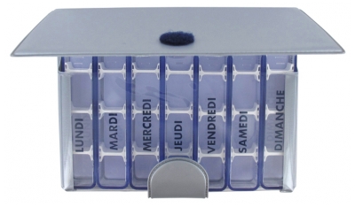 Magnien Medidose Pillenbox Wochenbuch - Farbe: Grau
