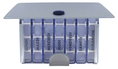 Magnien Medidose Weekly Pill Box - Colour: Grey