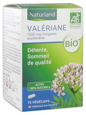Naturland Baldrian Bio 75 Vegecaps