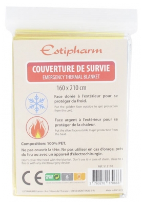 Estipharm Emergency Thermal Blanket 160 x 210cm