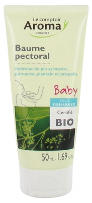 Le Comptoir Aroma Baume Pectoral Baby Bio 50 ml