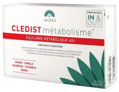 Jaldes Cledist Metabolismo Equilibrio Metabólico 40+ 60 Comprimidos