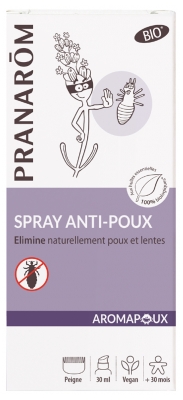 Pranarôm Aromapoux Spray Antipiojos Bio 30 ml