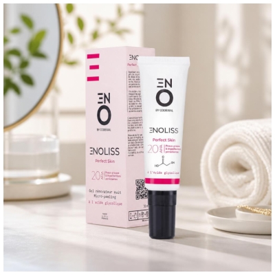 Codexial Enoliss Perfect Skin 20 AHA Atnaujinantis Naktinis Mikro-Pilingas 30 ml