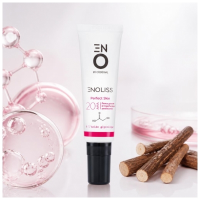 Codexial Enoliss Perfect Skin 20 AHA Atnaujinantis Naktinis Mikro-Pilingas 30 ml